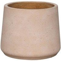 KDMD Hortus Classic Corsica Tapered Planter 28.5 x 34cm in Natural | Size: 28.5 x 34 cm
