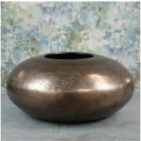 KDMD Bronze Mayfair Pebble XL Brass-Style Vases