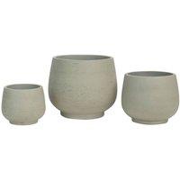 KDMD Hortus Classic Cemento Footed Planter - x 3 in Grey