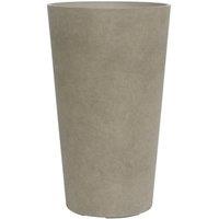 KDMD Vintage Aged Effect Tall Plastic Planter 76cm in Natural