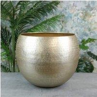KDMD Matt Champagne Hampstead Planter Medium in Gold