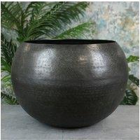 KDMD Graphite Hampstead Planter Large in Black