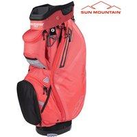 Sun Mountain Stellar Golf Cart Bag Black-Coral-Cadet in Coral
