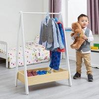 Liberty House Toys Children's Dressing Rail in White