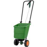 Kelvenix Lawn Spreader, Adjustable Rotary with Wheels in Green | Size: 100g