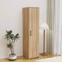PAWNORA 180cm Single Door Wardrobe in Natural