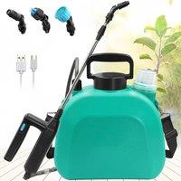 EONLION Battery Powered Sprayer 5L Upgrade Electric Garden in Green | Size: 100g