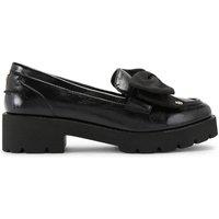 KG Kurt Geiger Women's 'Maple Bow' Patent Flats in Black | Size: 4