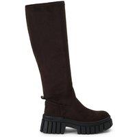 KG Kurt Geiger Women's 'Tegan Sock Knee2' Suedette Boots in Brown | Size: 6