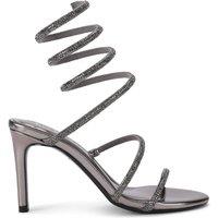 KG Kurt Geiger Women's 'Athena' Heels in Silver | Size: 5