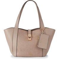 Carvela Women's 'Regina Turnlock Tote' Bag in Taupe