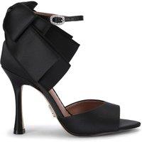 STEVE MADDEN Women's 'Bougie Black' Fabric Heels in Black | Size: 8