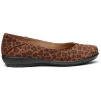 Hotter Women's Wide Fit 'Birdie' Ballerina Pumps | Size: 3.5