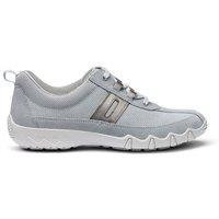 Hotter Women's Wide Fit 'Leanne II' Trainers in Pale Blue | Size: 9