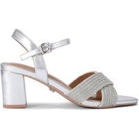 Carvela Women's 'Divine Block' Heels in Silver | Size: 8