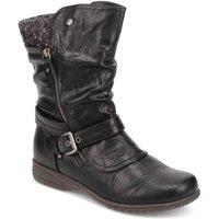 Pavers Women's Slouch Calf Boots in Black | Size: 5