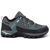 Regatta Women's 'Lady Samaris III' Waterproof Low Walking Shoes in Green | Size: 8