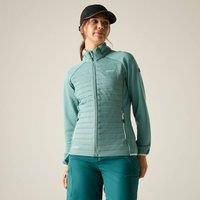 Regatta Women's Clumber Water-Repellent Hybrid Quilted Jacket in Teal | Size: 18