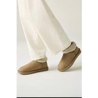 Regatta Women's Waterproof Risley Short Borg Boots in Light Tan | Size: 6.5