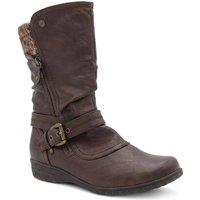 Pavers Women's Slouch Calf Boots in Brown | Size: 5