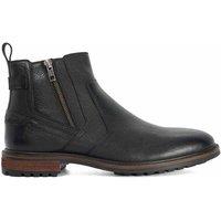 Dune London Men's 'Scouter' Leather Smart Boots in Black | Size: 12