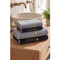 Living and Home 4-Pack Soft Hand Towel And Bath Towel Set