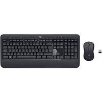 Dyzi MK540 Wireless Keyboard Mouse Combo 2.4GHz USB Full Size Black