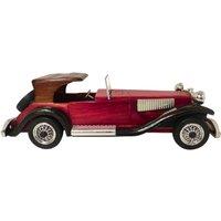 netfurniture Crimson Model Classic Wooden Car Ideal Gift