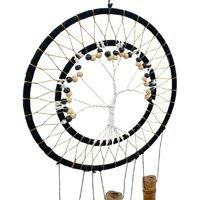 Minster Dream Catcher Wind Chime - L3 x W30 x H50 cm - Black