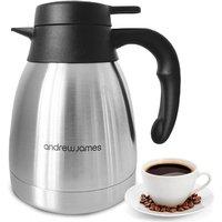 Andrew James 1L Vacuum Thermal Jug in Silver