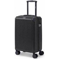 Lugg Sky Rover 20inch Suitcase, ABS Hard Shell with TSA Lock (55x35x23cm) in Black | Size: Small