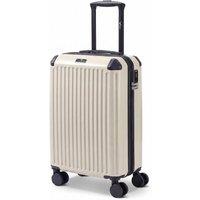 Lugg Sky Rover 20inch Suitcase, ABS Hard Shell with TSA Lock (55x35x23cm) in Stone | Size: Small
