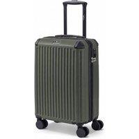 Lugg Sky Rover 20inch Suitcase, ABS Hard Shell with TSA Lock (55x35x23cm) in Dark Green | Size: Small