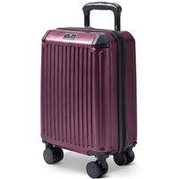 Lugg Sky Rover 40cm Underseat Cabin Bag, ABS Hard Shell (40x30x20cm) in Burgundy | Size: Mini Cabin
