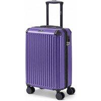 Lugg Sky Rover 20inch Suitcase, ABS Hard Shell with TSA Lock (55x35x23cm) in Purple | Size: Small