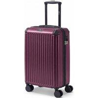 Lugg Sky Rover 20inch Suitcase, ABS Hard Shell with TSA Lock (55x35x23cm) in Burgundy | Size: Small