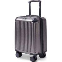 Lugg Sky Rover 15inch Underseat Cabin Bag, ABS Hard Shell (45x33x20cm) in Dark Grey