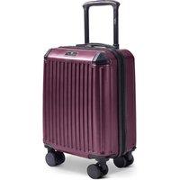 Lugg Sky Rover 15inch Underseat Cabin Bag, ABS Hard Shell (45x33x20cm) in Burgundy