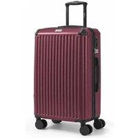 Lugg Sky Rover 24inch Suitcase, ABS Hard Shell, TSA Lock (66x44x25cm) in Burgundy | Size: Medium