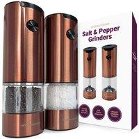 Andrew James Salt & Pepper Mills in Copper