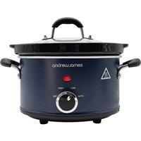 Andrew James 1.5L Premium Slow Cooker in Blue