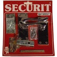 Securit Chrome Scroll Internal Pack in Silver