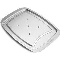 Andrew James Spiked Carving Tray in Silver