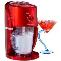 Andrew James Deluxe Electric Ice Crusher in Red