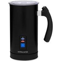 Andrew James Electric Milk Frother in Black