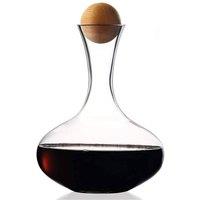 Andrew James 1.8L Wine Decanter in Clear