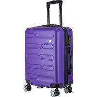 Tanness 34L Carry On Cabin Suitcase 55x40x20 in Purple