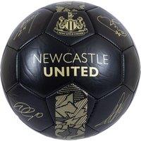 Newcastle United FC Phantom Football in Black | Size: 5