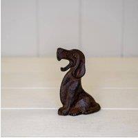 KDMD Cast Iron Dog Bottle Opener in Brown