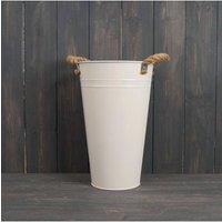 KDMD Cream Charming Flower Bucket - 30mm